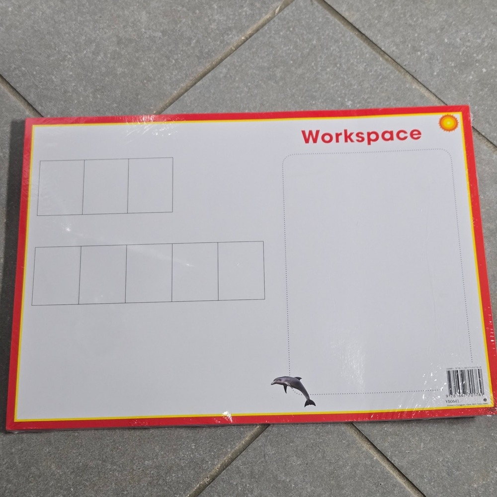 Phonics Workmat Double Sided Dry Erase Alphabet Handwriting Mat  9781667701769